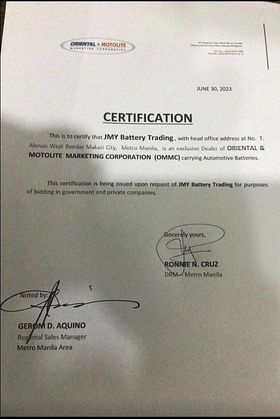 JMY Motolite delivery 24 hours